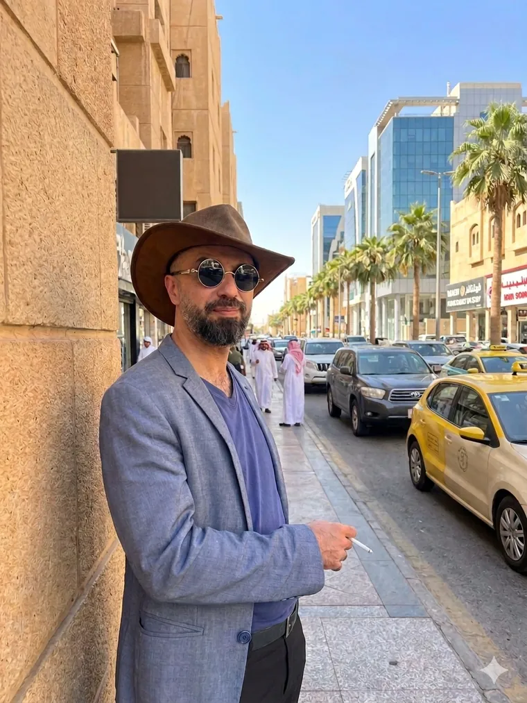 على المايك